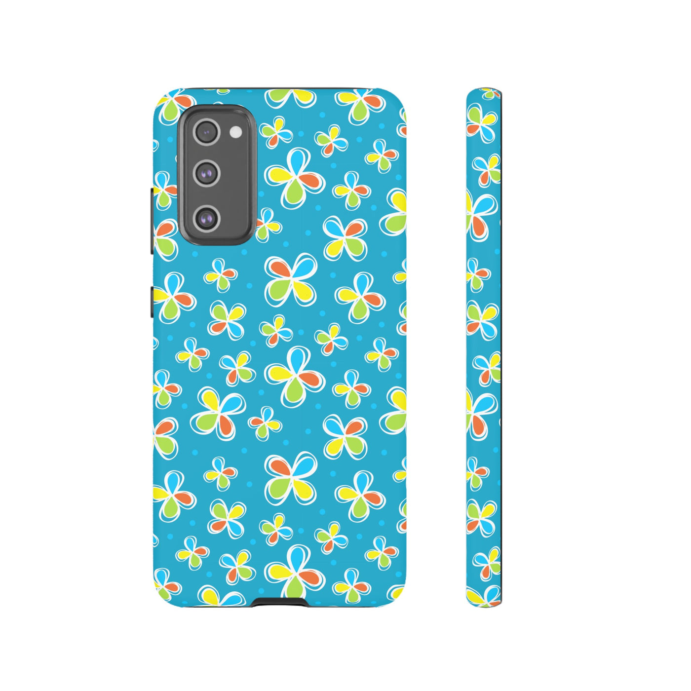 DoDo Flowers Blue Phone Case