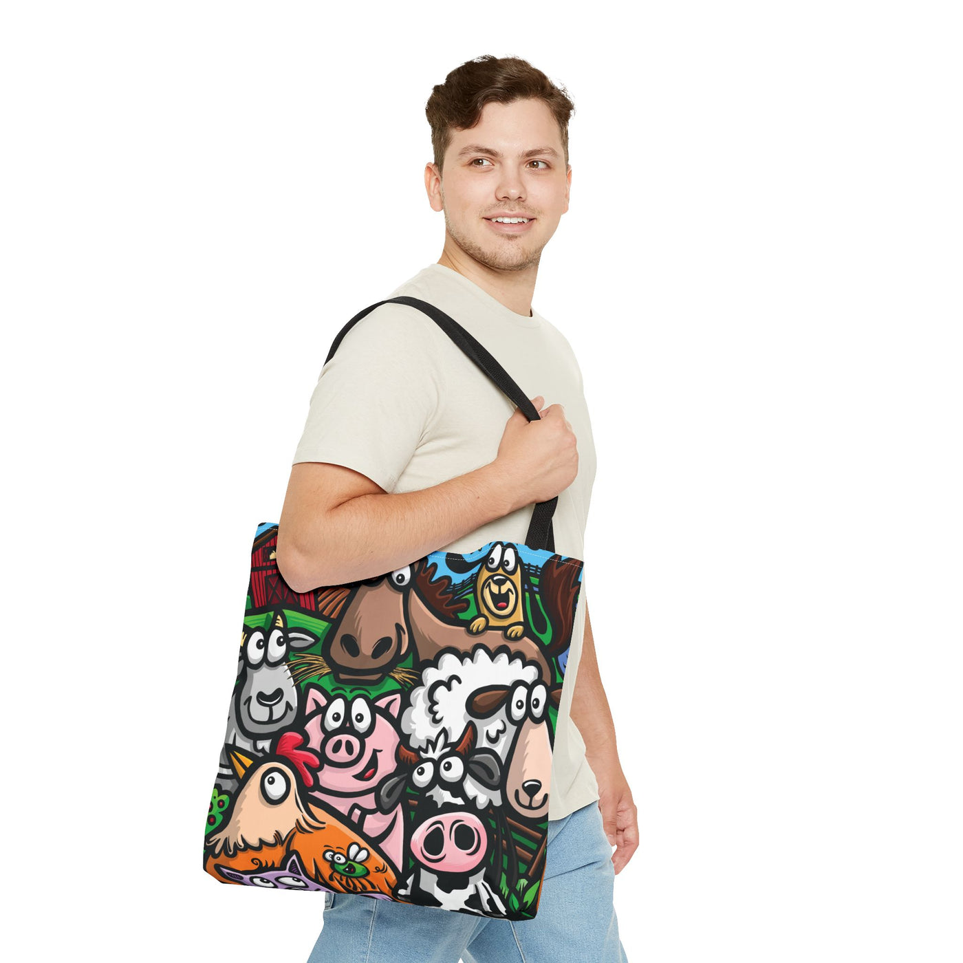 Barnyard Animals Tote Bag