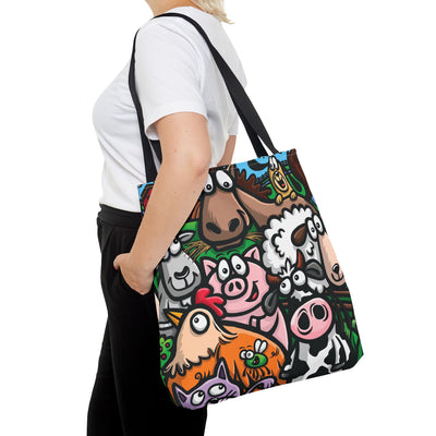 Barnyard Animals Tote Bag