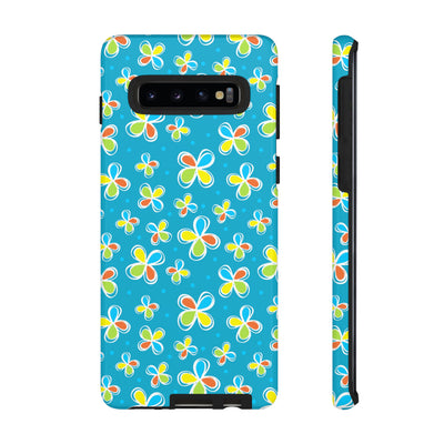 DoDo Flowers Blue Phone Case