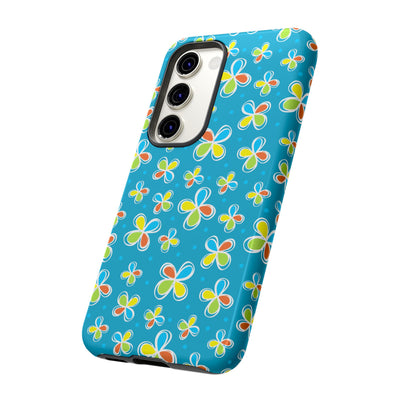 DoDo Flowers Blue Phone Case