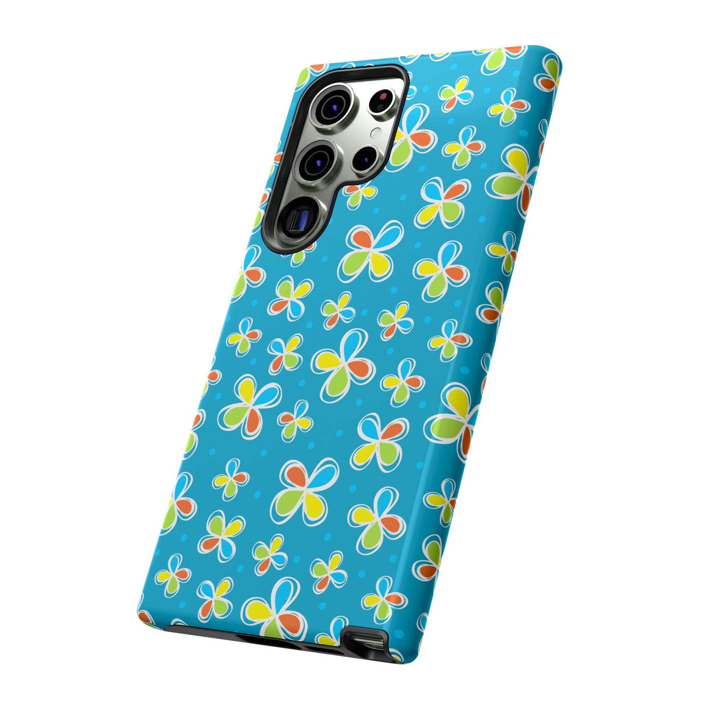 DoDo Flowers Blue Phone Case