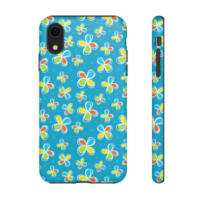 DoDo Flowers Blue Phone Case