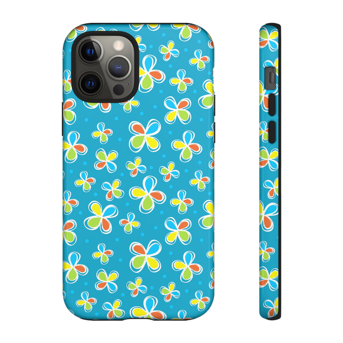 DoDo Flowers Blue Phone Case