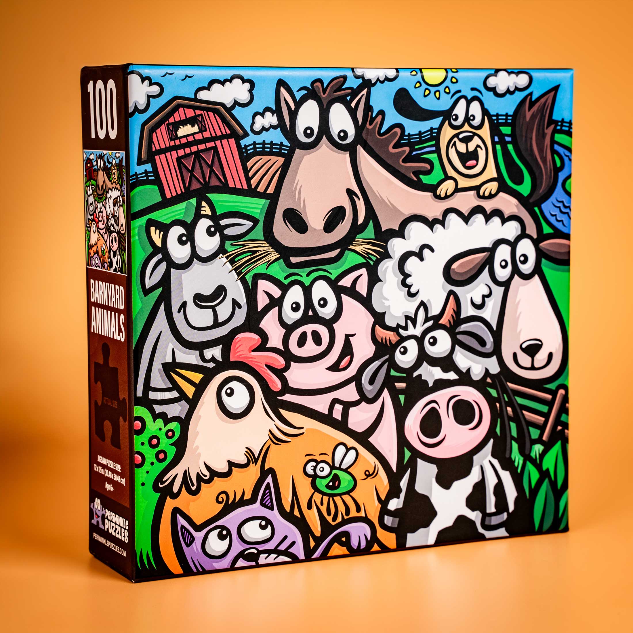 Barnyard Animals - 100 Piece – Periwinkle Products