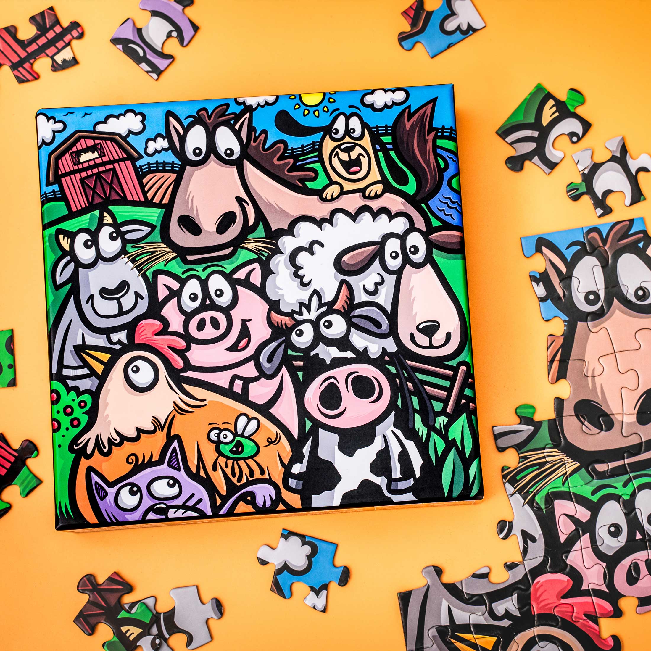 Barnyard Animals - 100 Piece