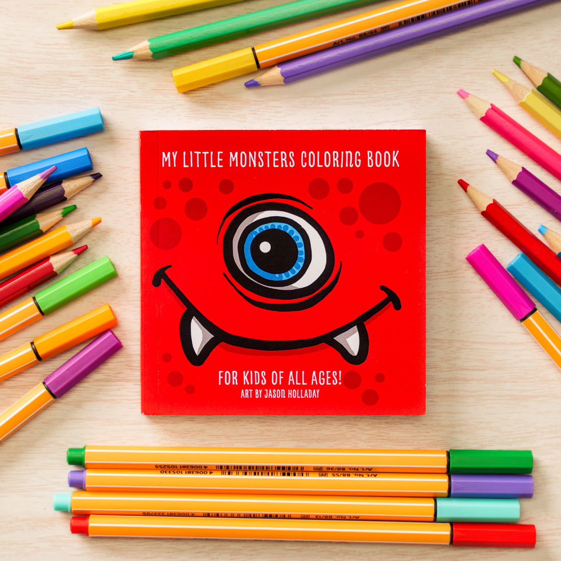 My Little Monsters Coloring Book (Volume One)