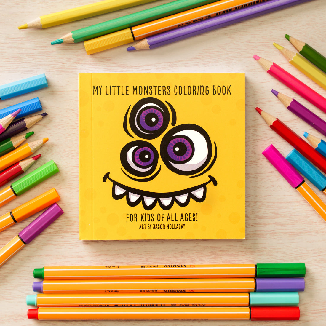My Little Monsters Coloring Book (Volume Three)