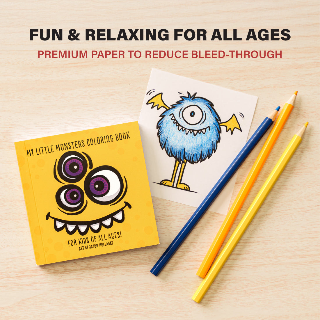 My Little Monsters Coloring Book (Volume Three)
