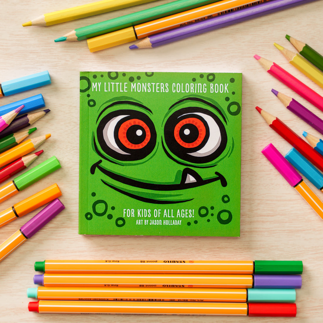 My Little Monsters Coloring Book (Volume Two)