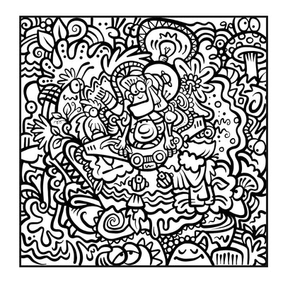 Color Me Crazy Coloring Book #1 - Engaging Coloring Experience with Colorful Designs