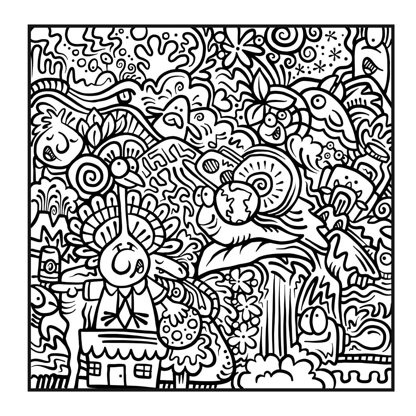 Color Me Crazy Coloring Book #1 - Engaging Coloring Experience with Colorful Designs