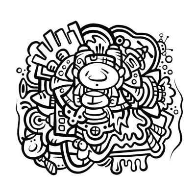 Color Me Crazy Coloring Book #1 - Engaging Coloring Experience with Colorful Designs