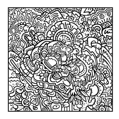 Color Me Crazy Coloring Book #1 - Engaging Coloring Experience with Colorful Designs