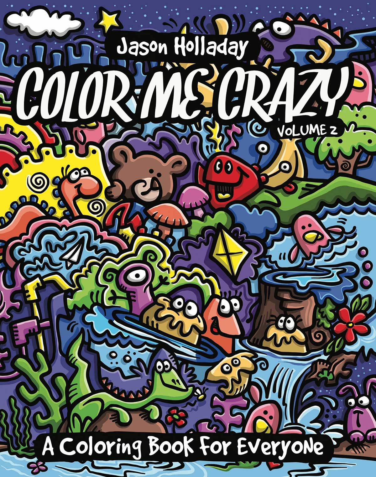 Color Me Crazy Coloring Book #2 (Digital Download)