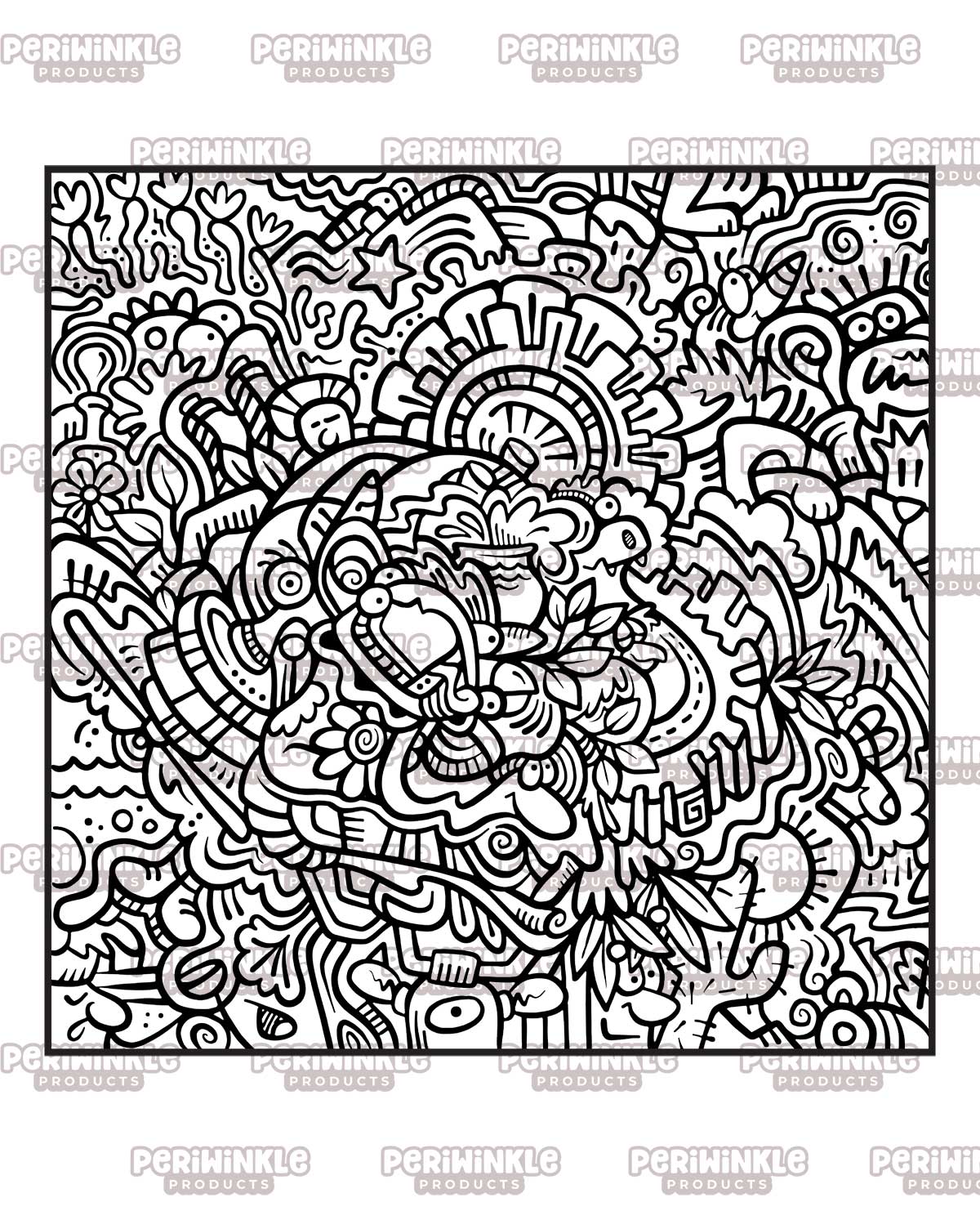 Color Me Crazy Coloring Book #1 (Digital Download)