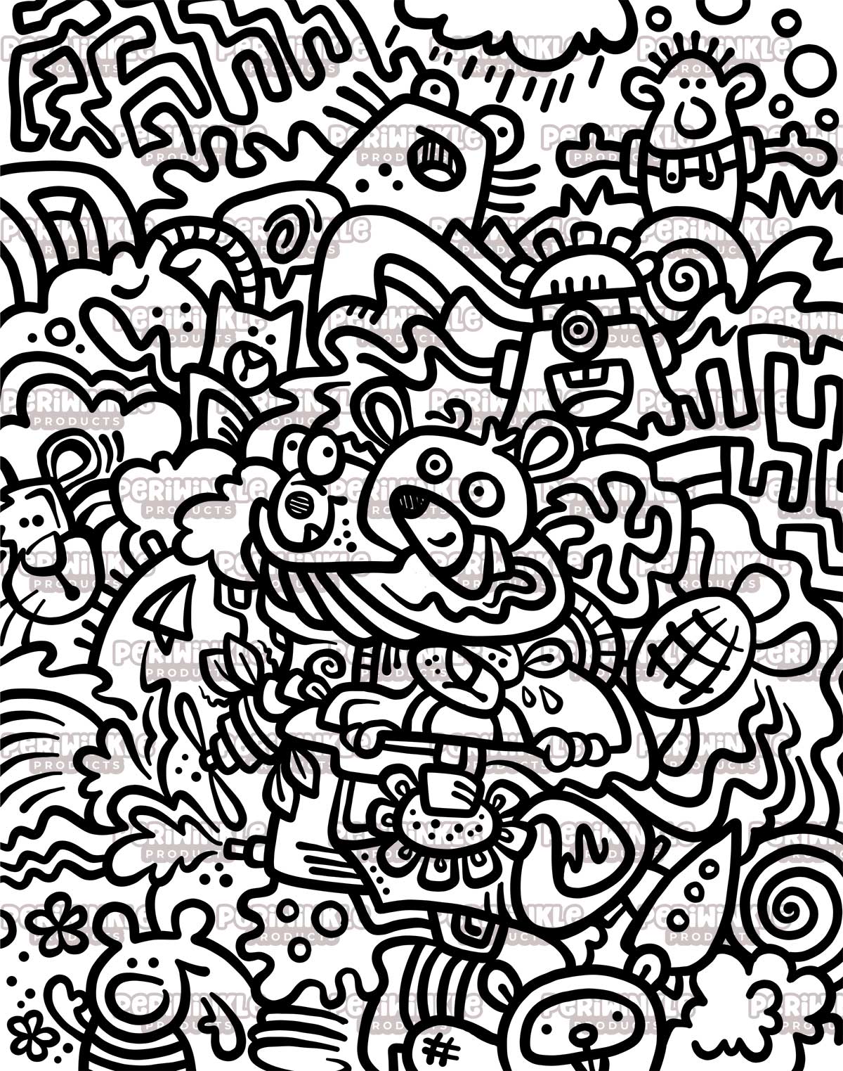 Color Me Crazy Coloring Book #2 (Digital Download)