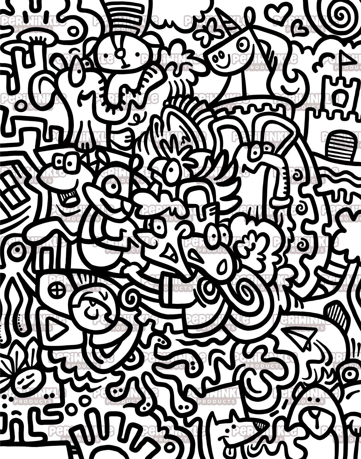 Color Me Crazy Coloring Book #2 (Digital Download)