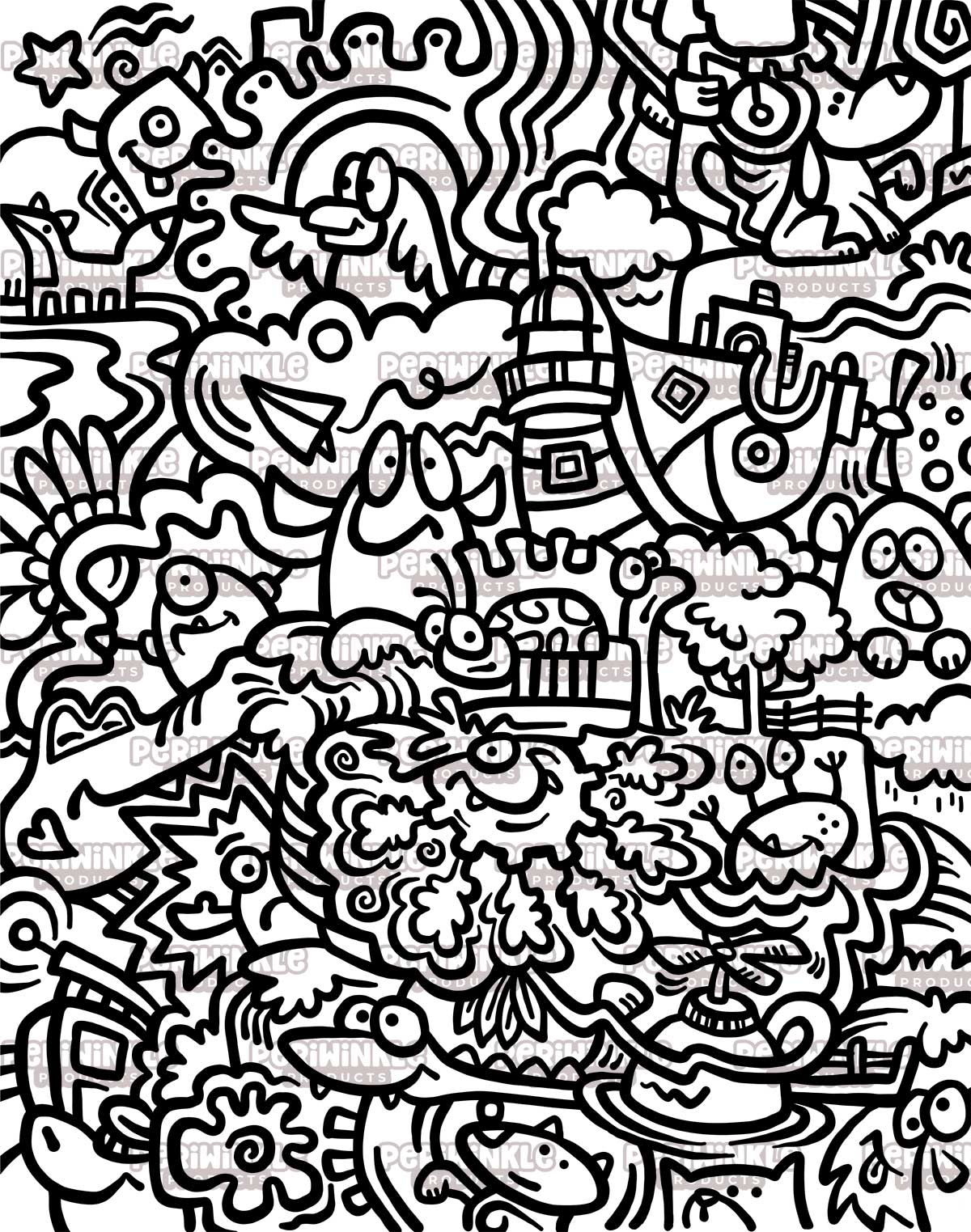 Color Me Crazy Coloring Book #2 (Digital Download)