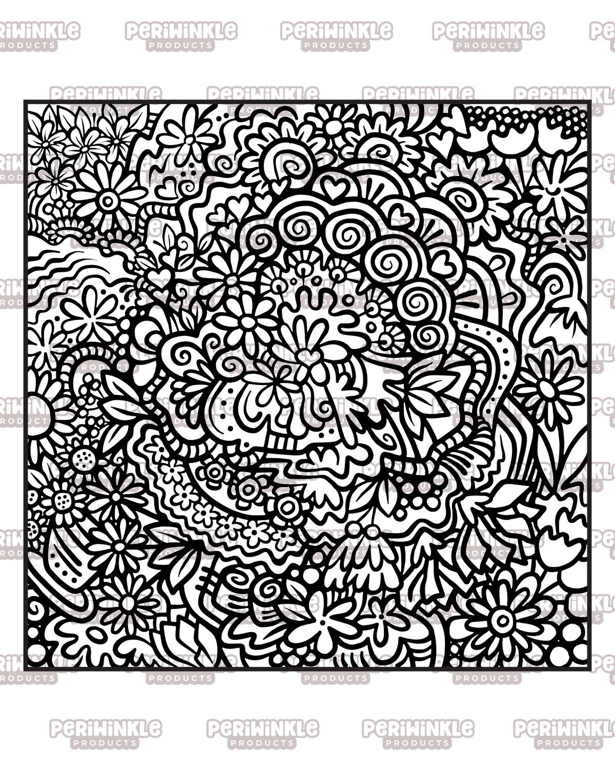 Color Me Crazy Coloring Book #1 (Digital Download)