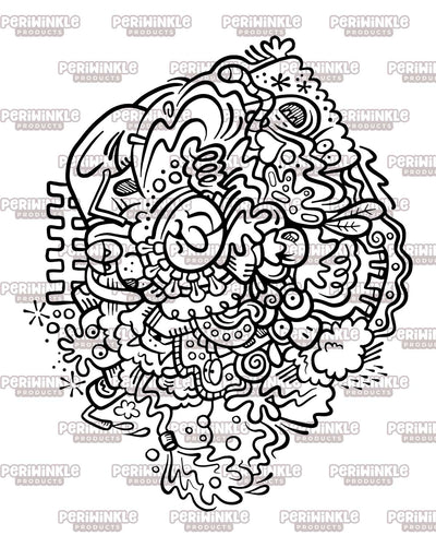 Color Me Crazy Coloring Book #1 (Digital Download)