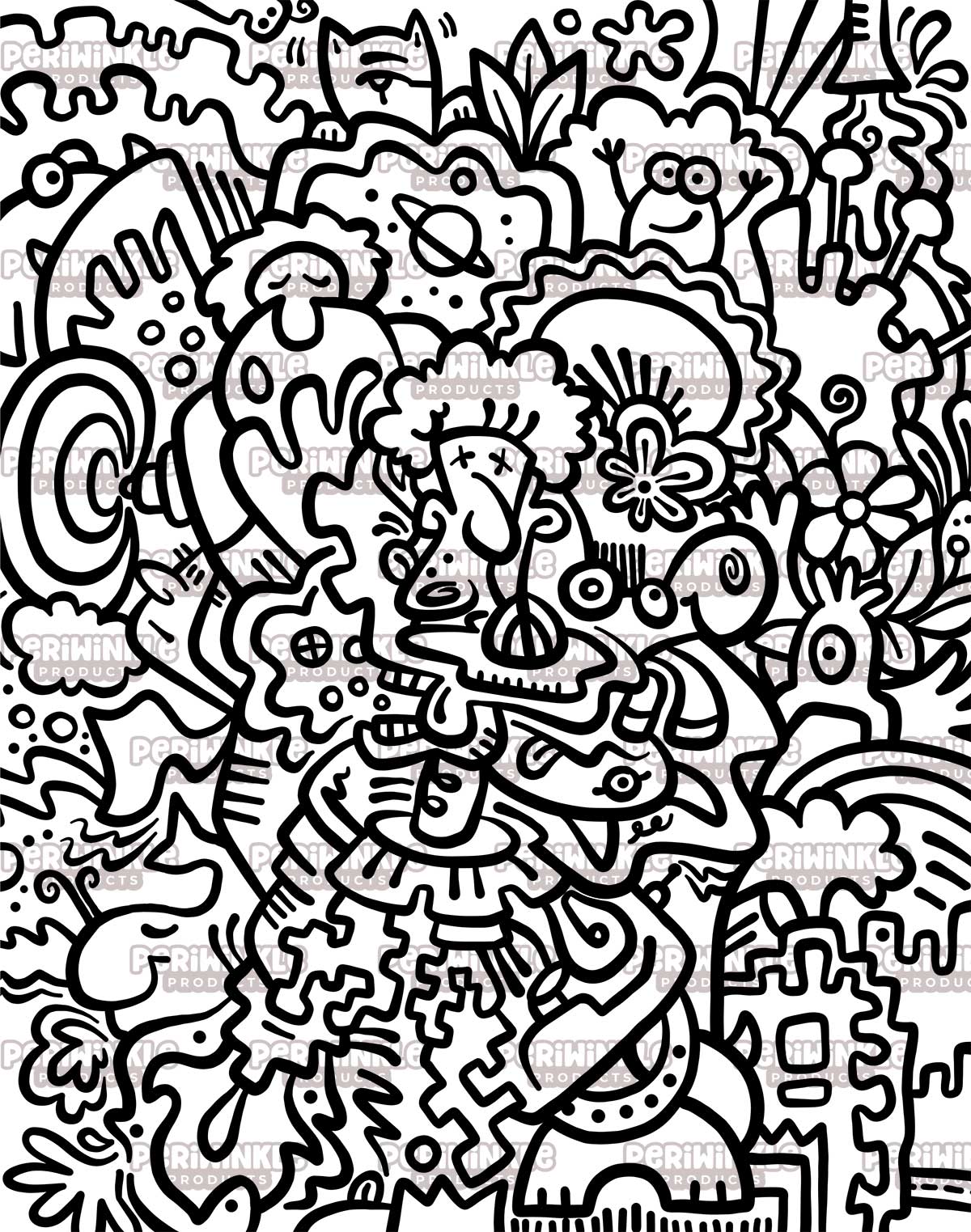 Color Me Crazy Coloring Book #2 (Digital Download)