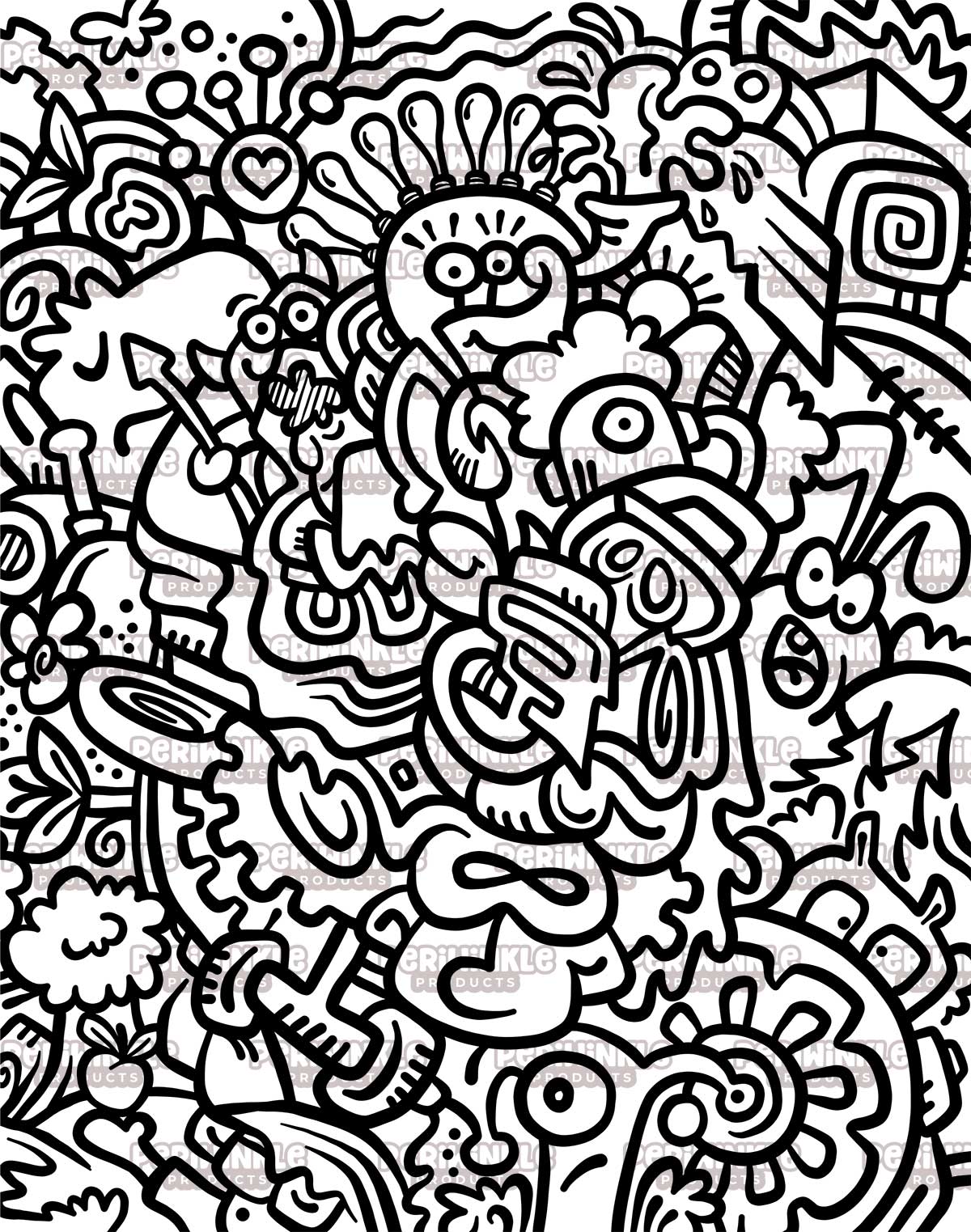 Color Me Crazy Coloring Book #2 (Digital Download)