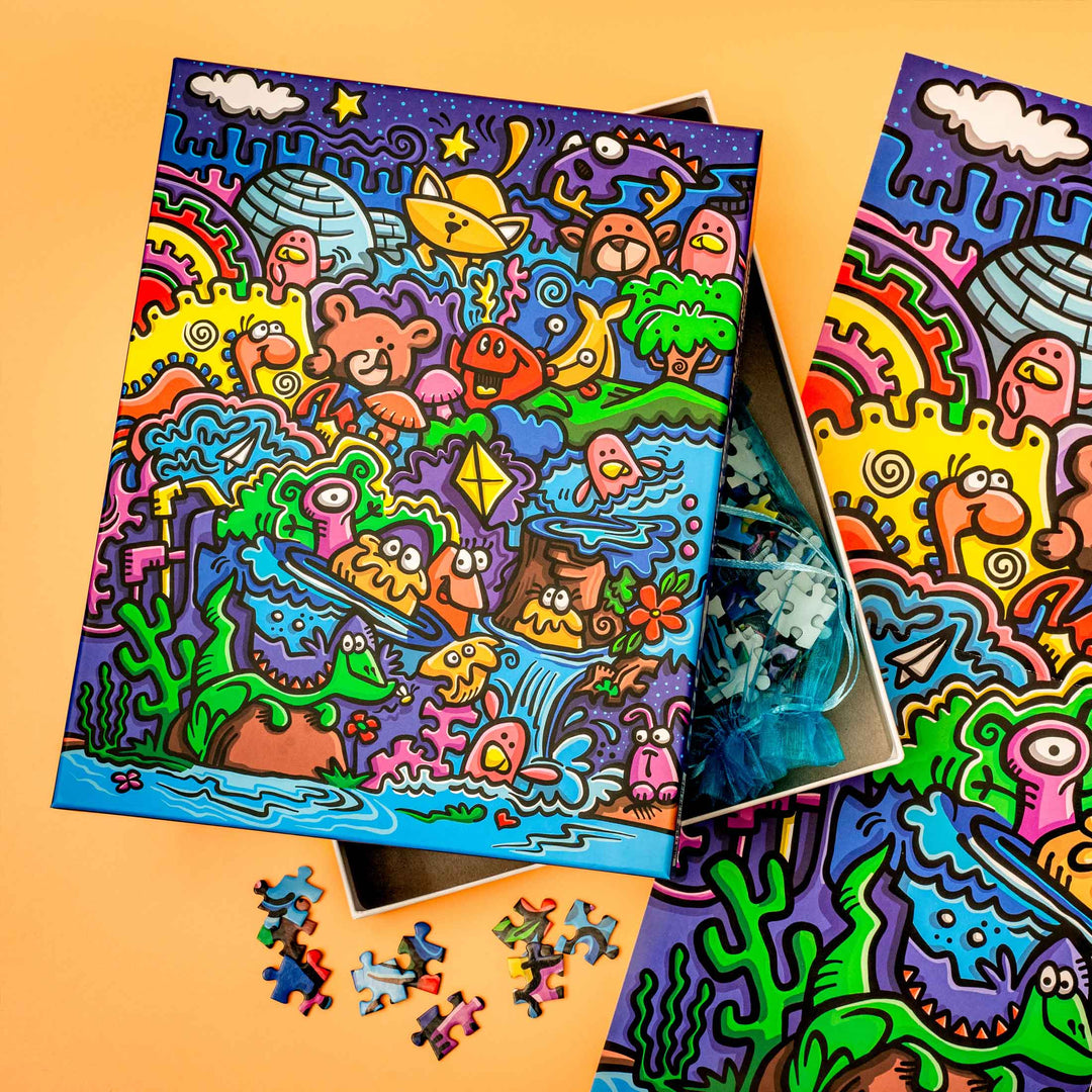 Creatures Starry Night - 500 Piece – Periwinkle Products
