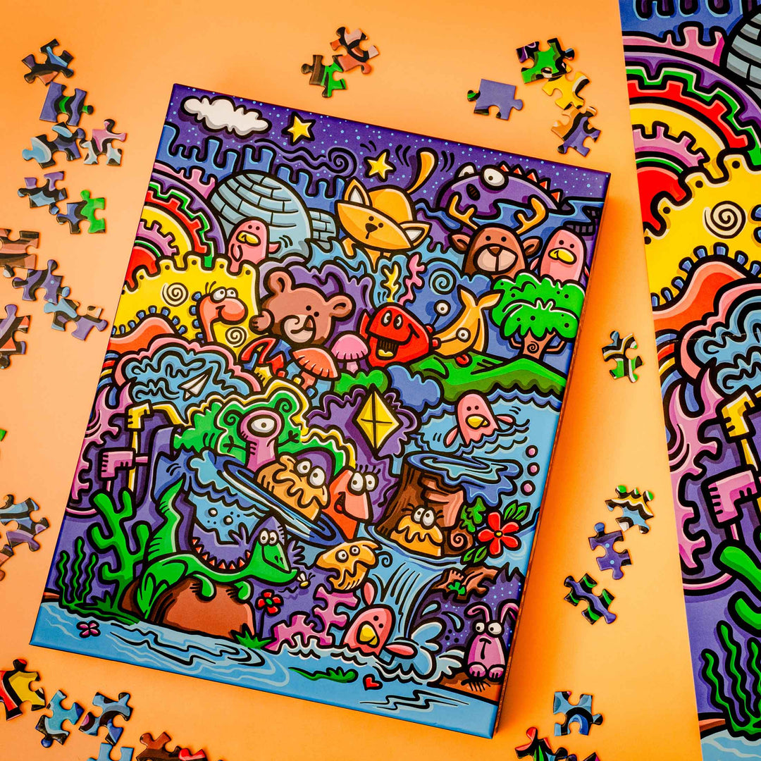 Creatures Starry Night - 500 Piece – Periwinkle Products