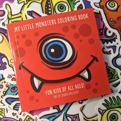My Little Monsters Coloring Book