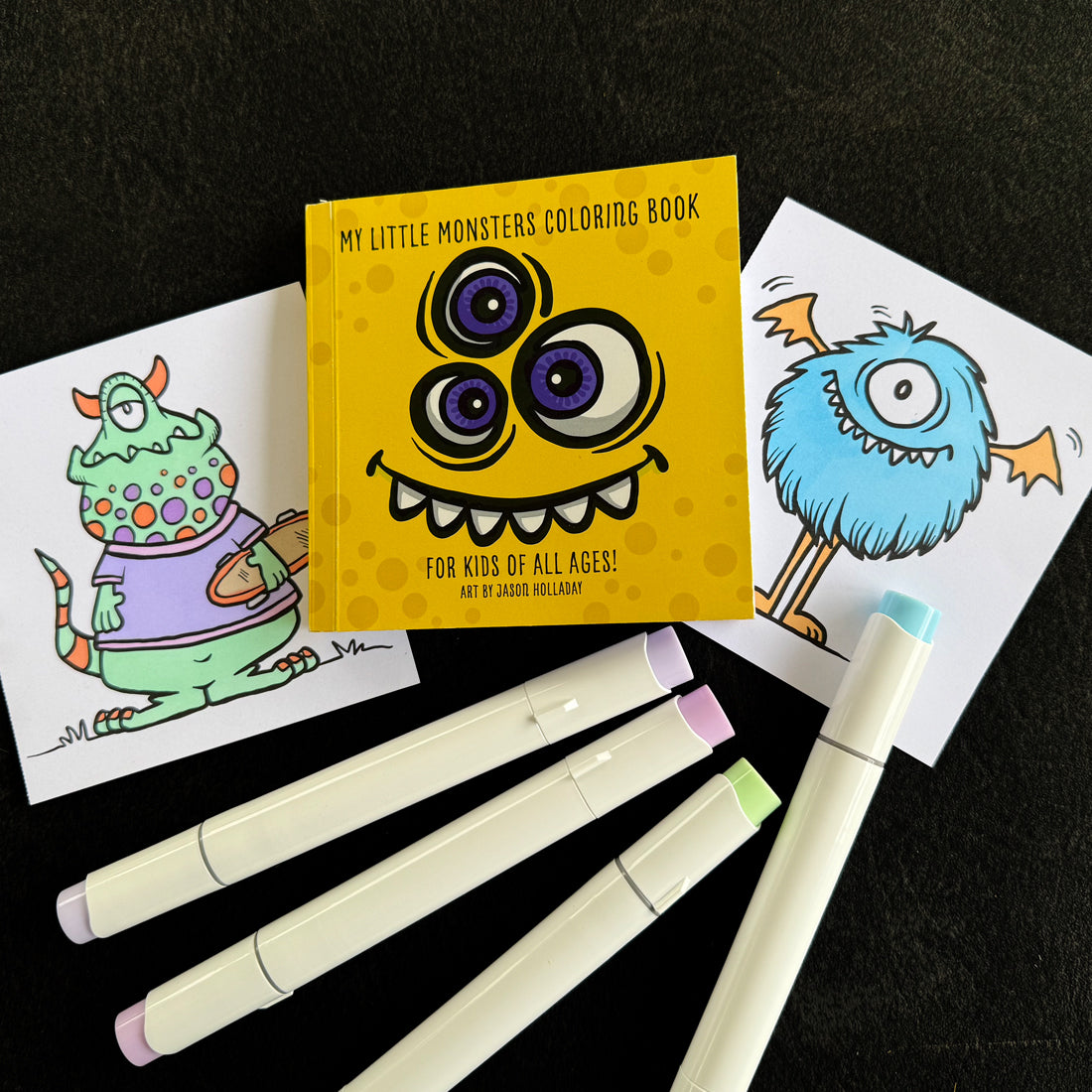 My Little Monsters Coloring Book 3