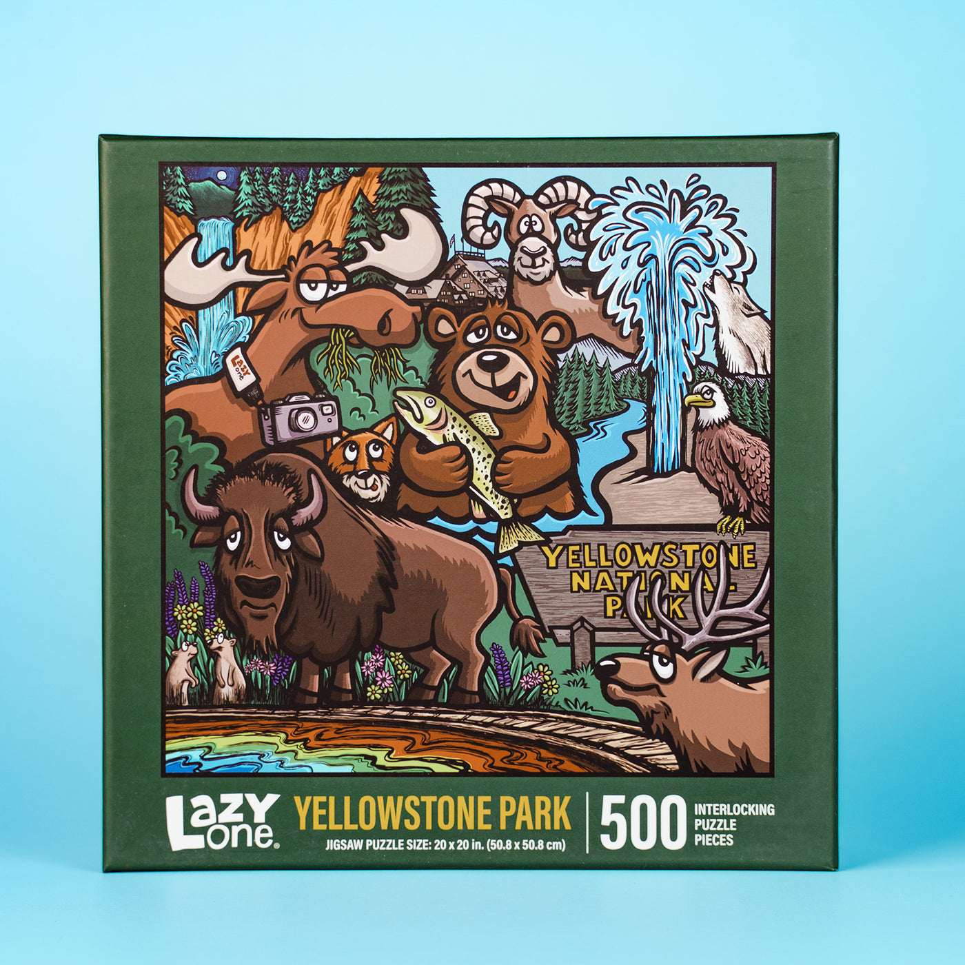 Yellowstone Park - 500 Piece