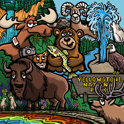 Yellowstone Park - 100 Piece