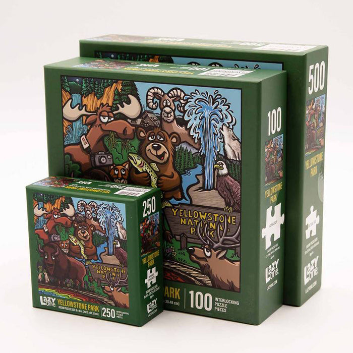 Yellowstone National Park Wildlife Puzzle | Designed By Jason Holladay