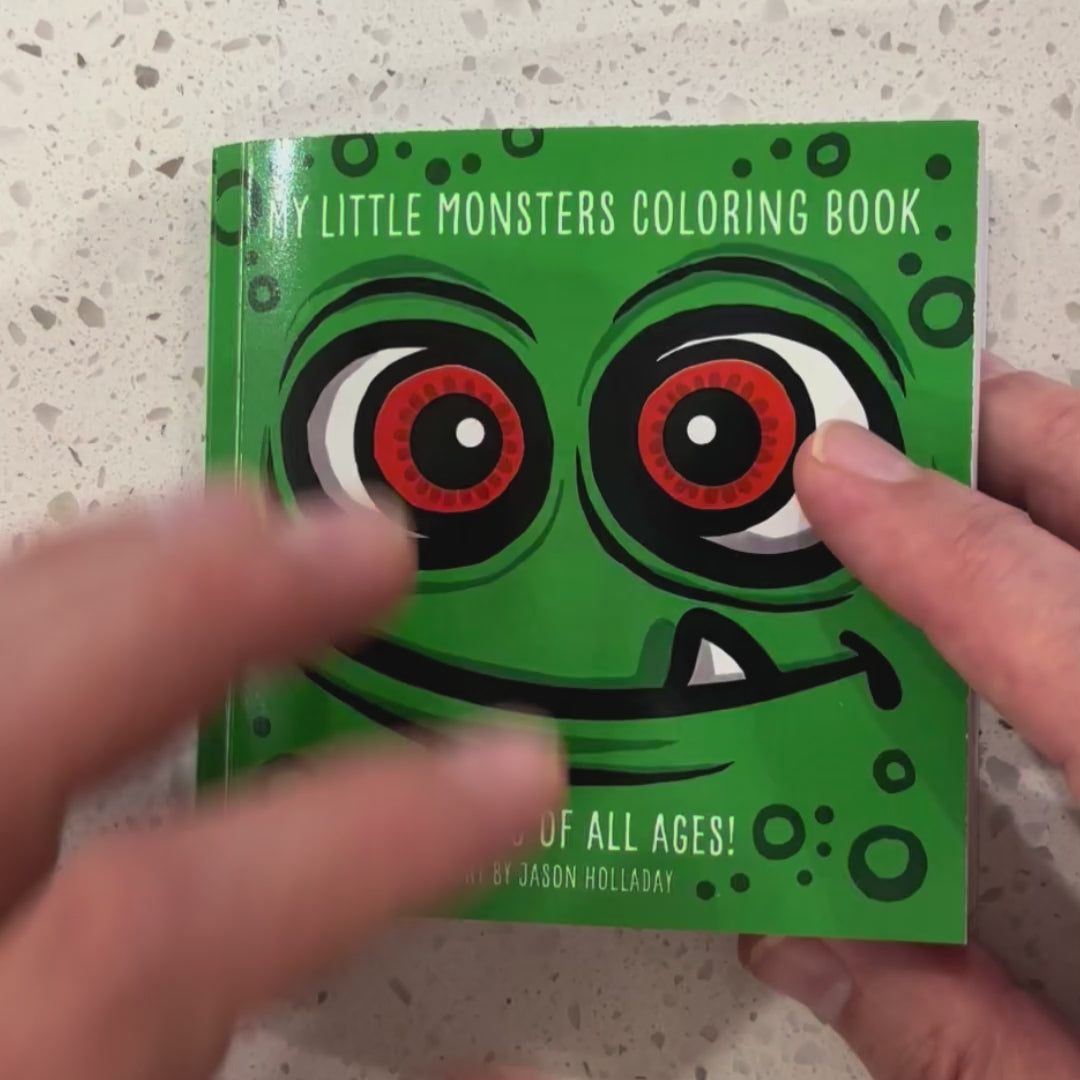 My Little Monsters Coloring Book 2