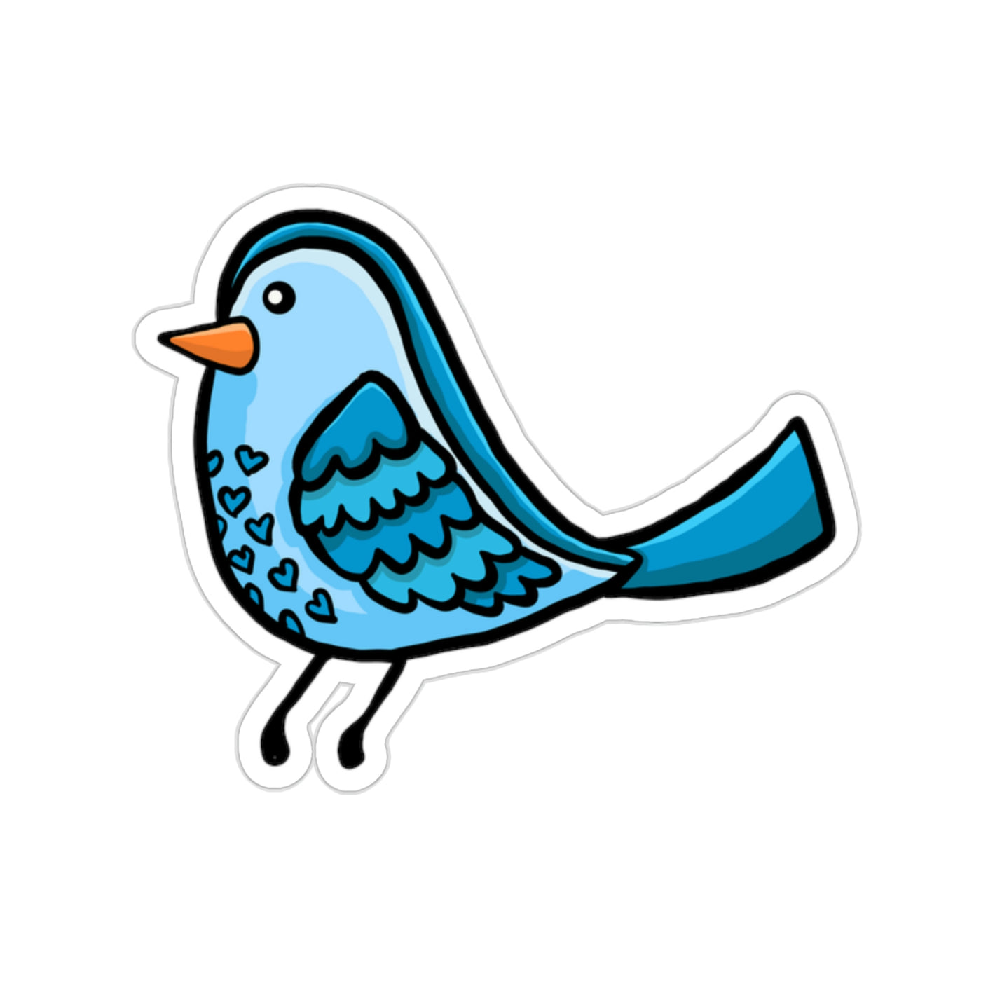 Blue Bird Sticker