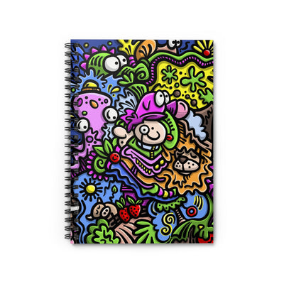 Creature Chaos Spiral Notebook
