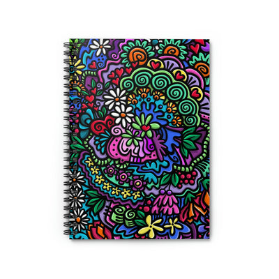 Flower Power Spiral Notebook