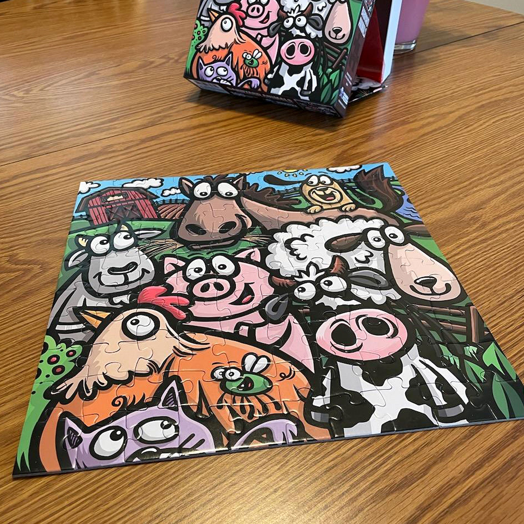 Barnyard Animals - 100 Piece