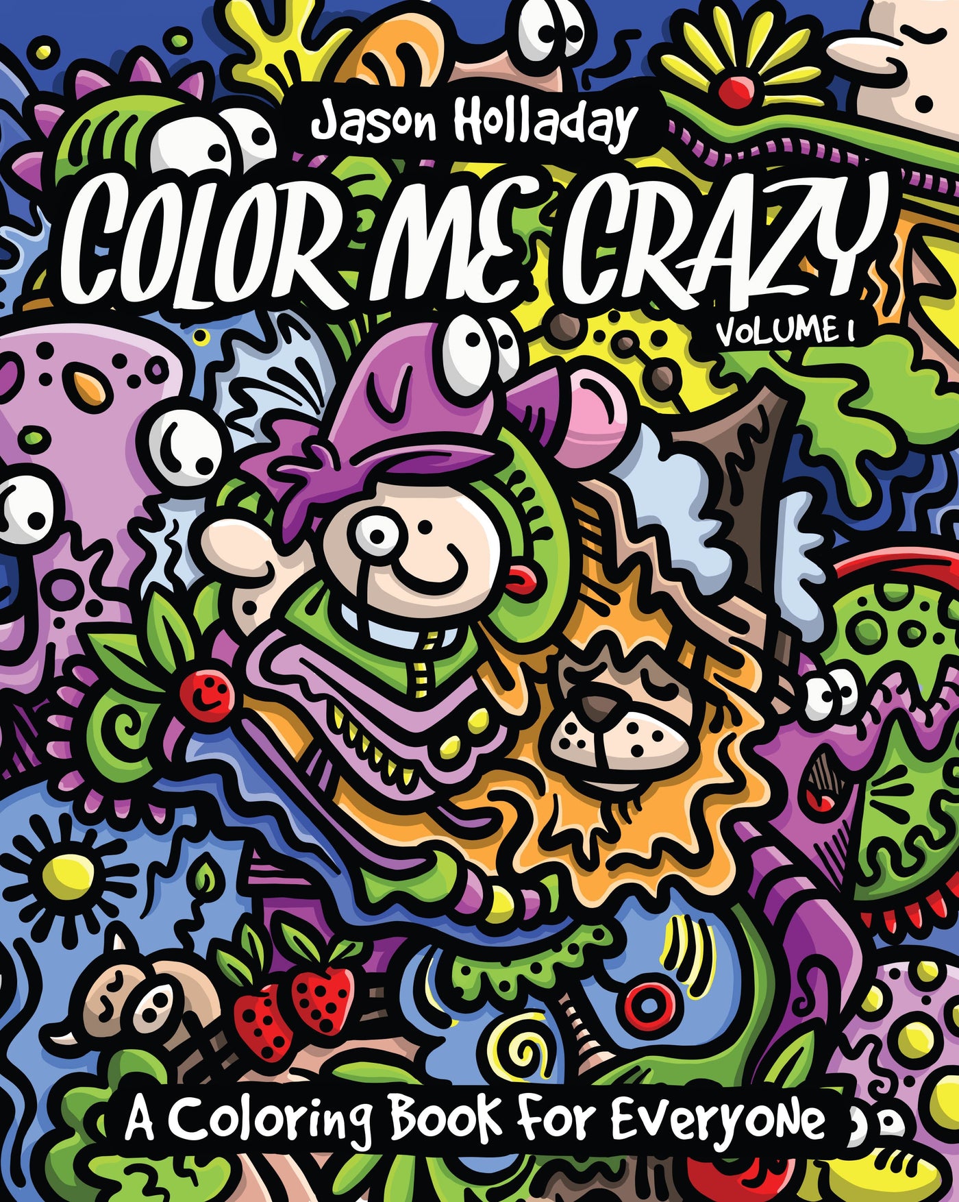 Color Me Crazy Downloadable Coloring Book - Volume 1 – Periwinkle Products