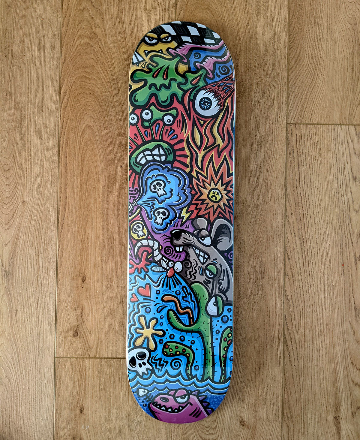 Rad Rat Skateboard Deck