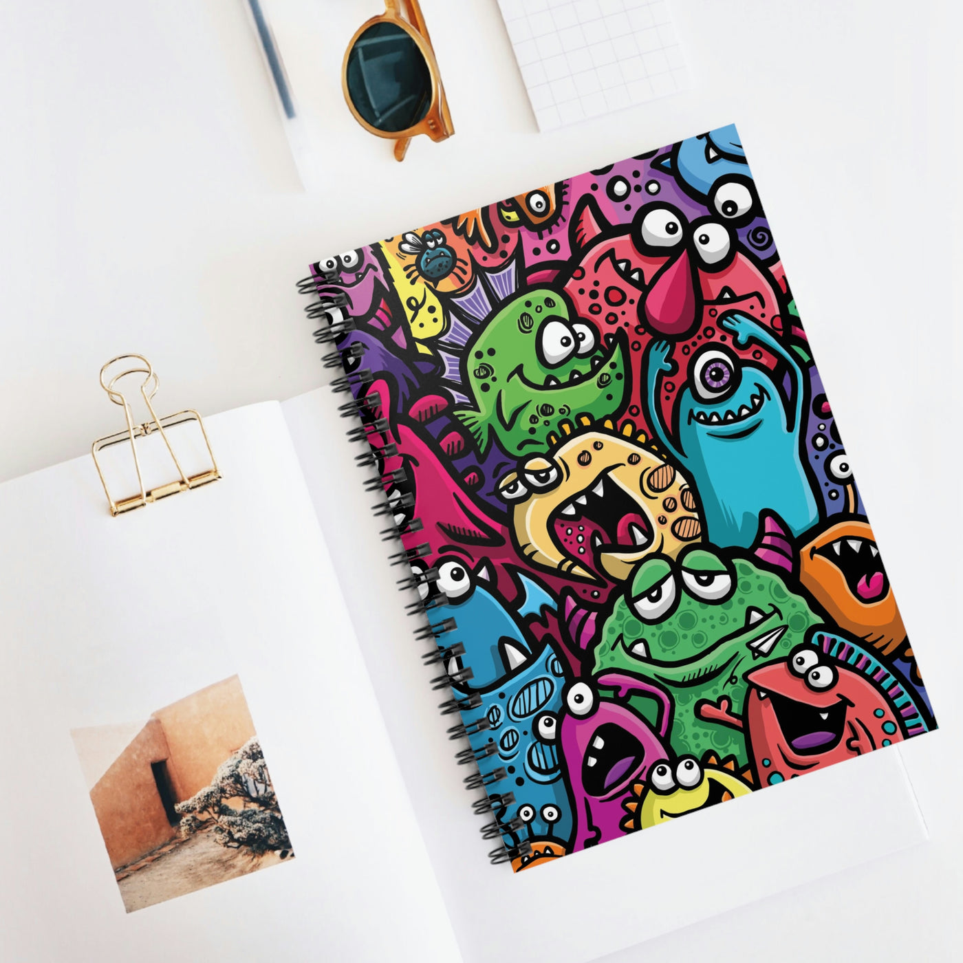 My Little Monsters Spiral Notebook